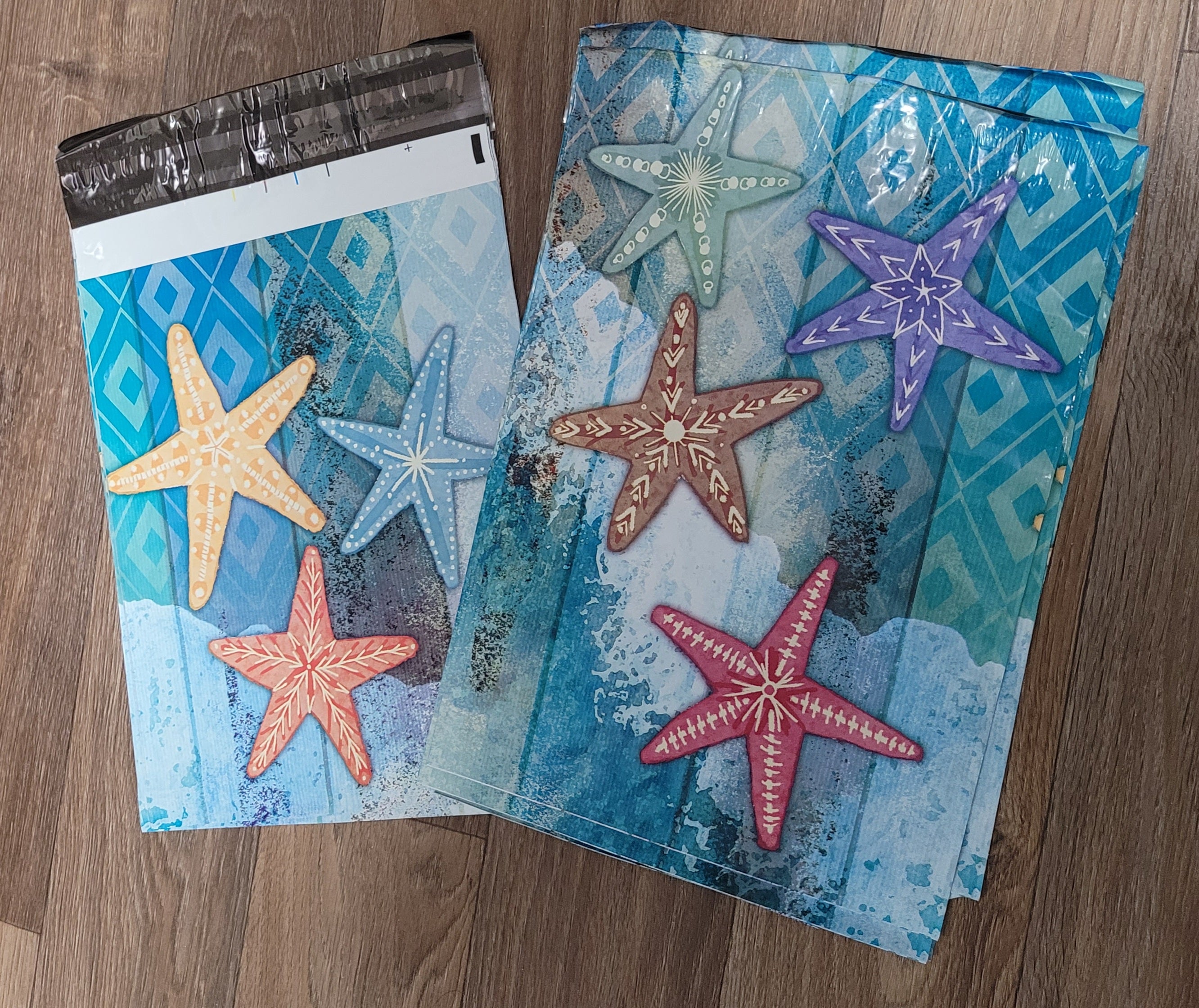 10x13 Bolsa de Envio Starfish
