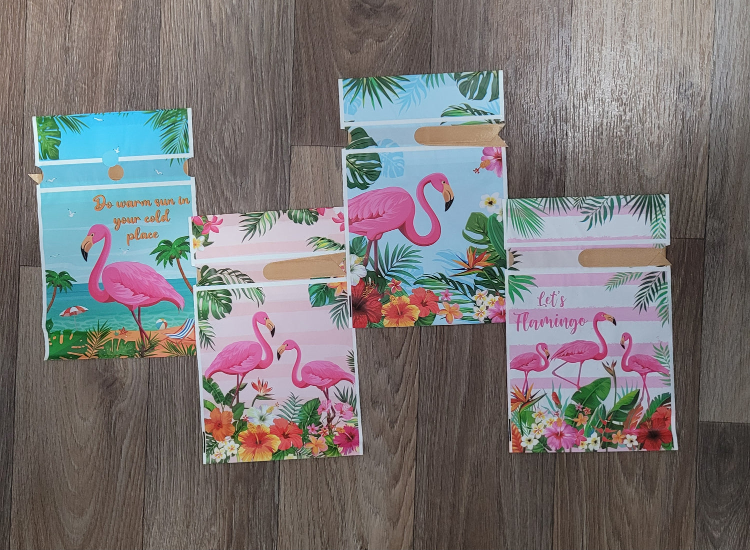 20 bolsas ED 6x7 Flamingo