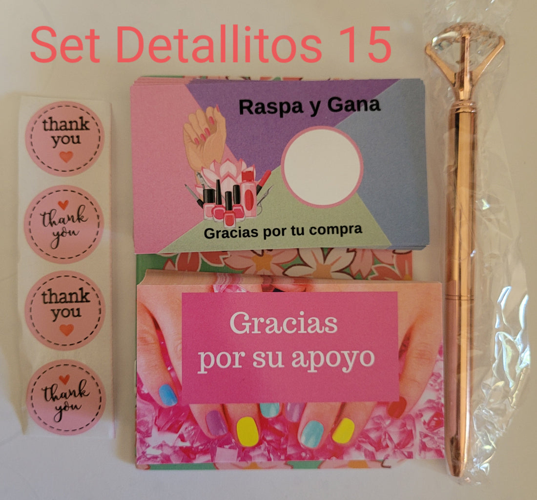 Set Detallitos 15