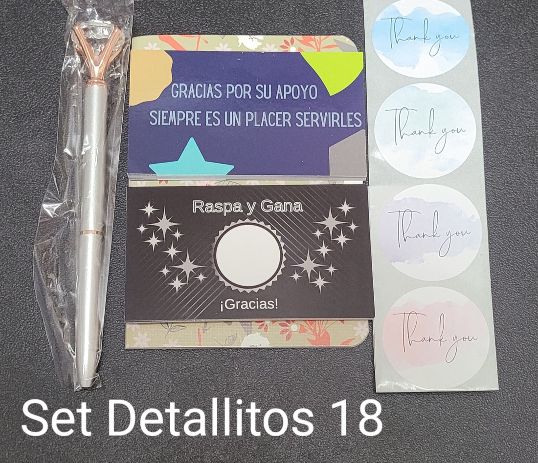 Set Detallitos 18