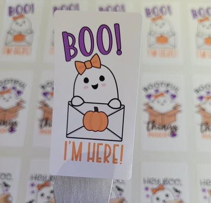 Set de Stickers Halloween  Rectangular Glossy