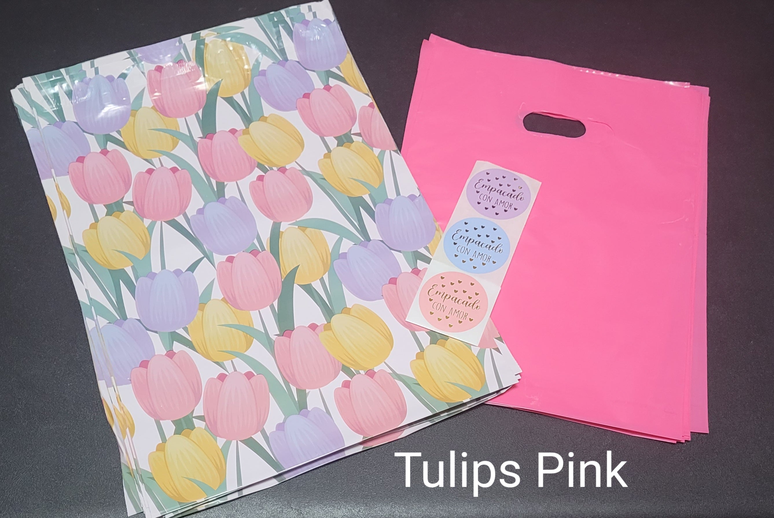Combos Tulips Pink or Purple