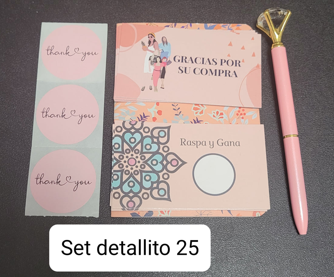 Set Detallitos 25