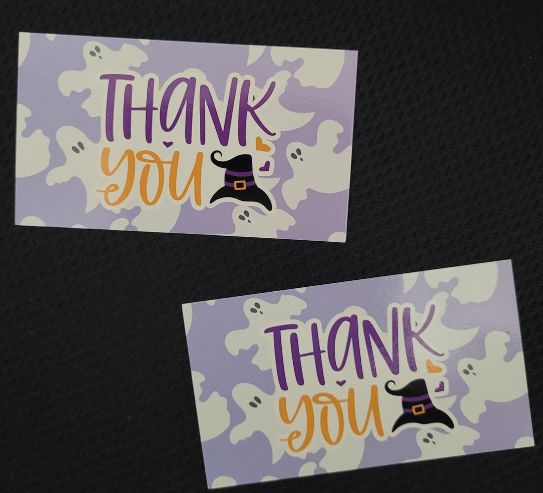 Tarjetas Agradecimiento Halloween