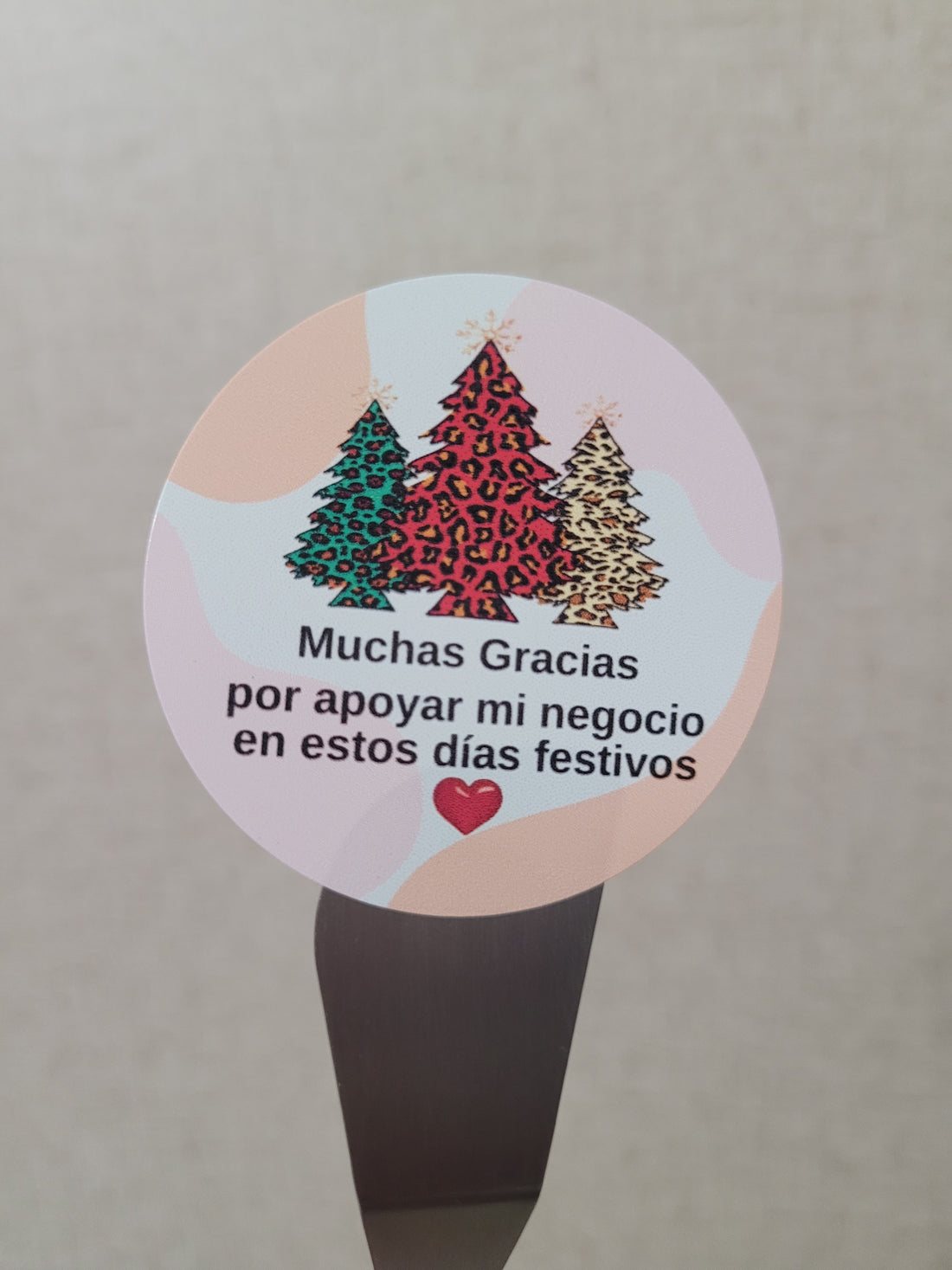 100 Stickers 2&quot; Christmas Spanish