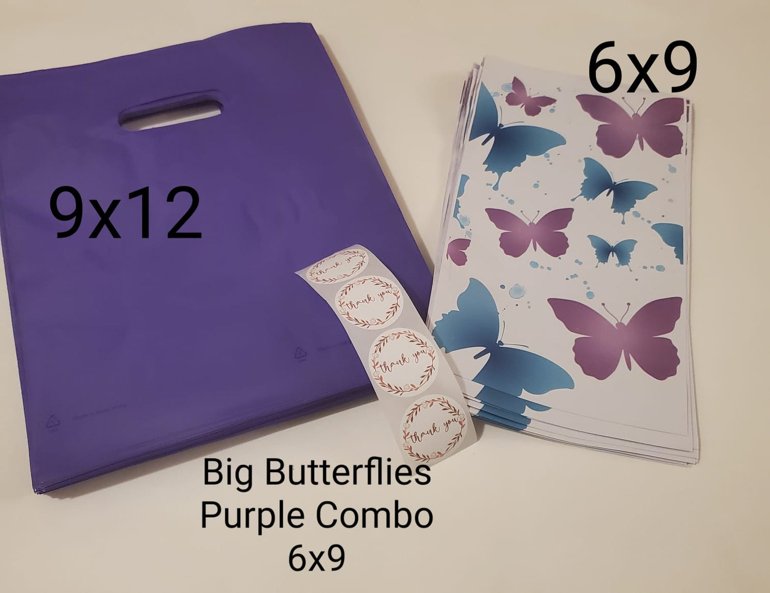 Big Butterflies Purple