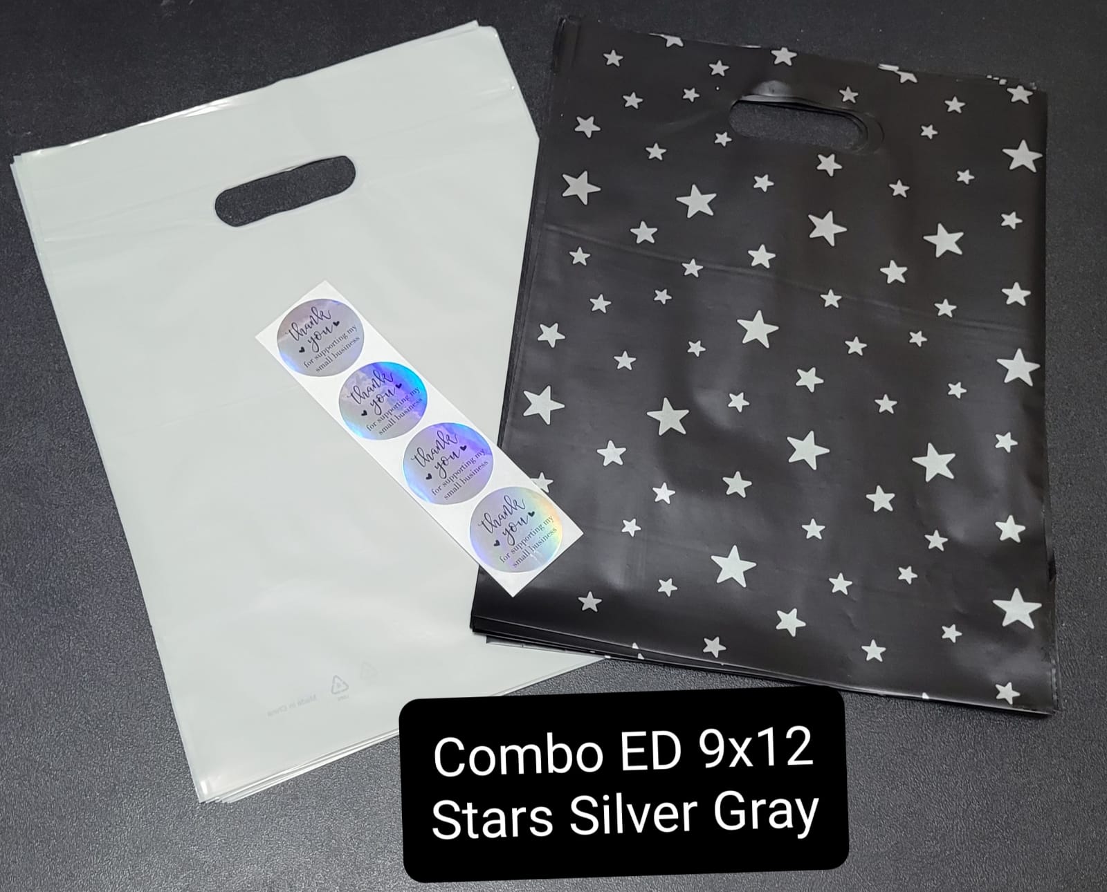 ED Stars Silver Gray