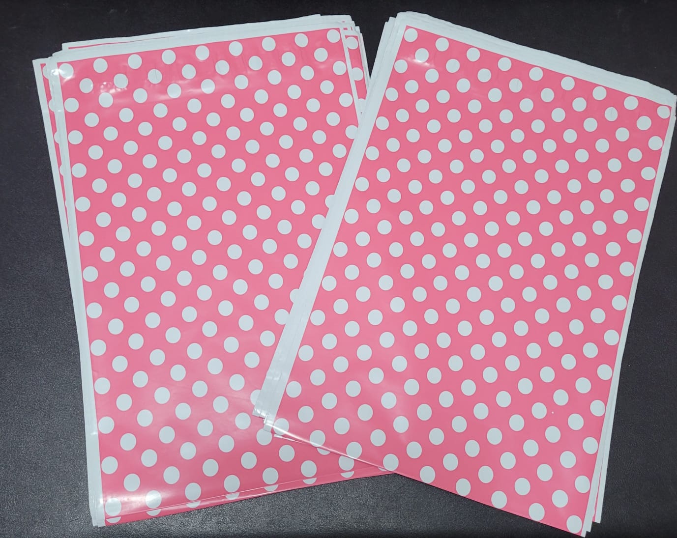10x13 Bolsa de Envio Dots Pink
