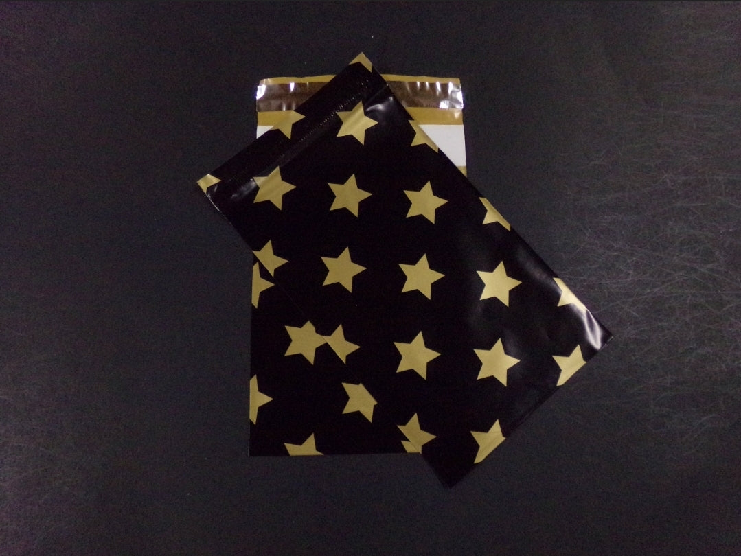 Stars Gold Black