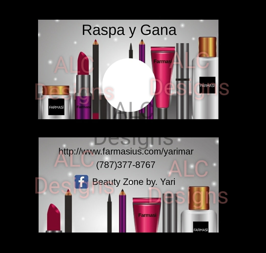 Raspa y Gana Personalizados