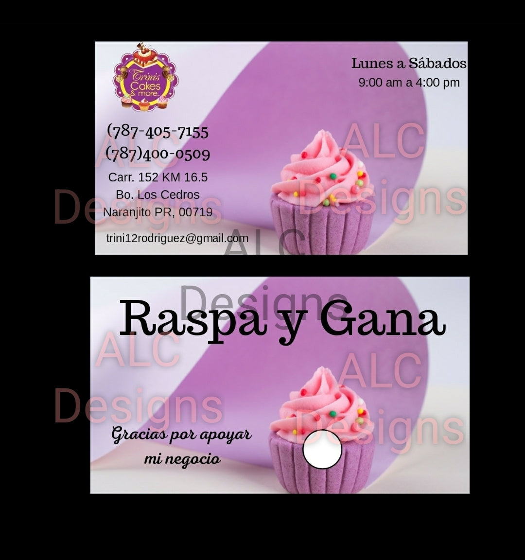 Raspa y Gana Personalizados