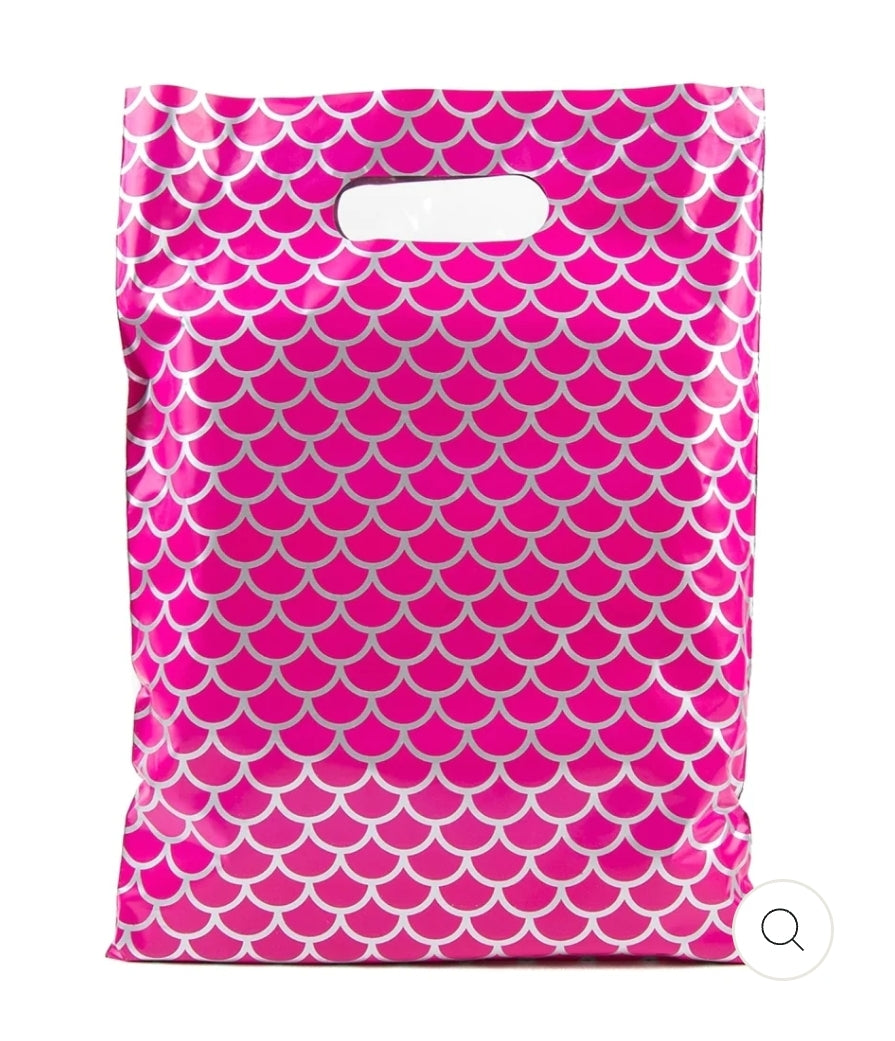Bolsas de entrega directa Premium 9x12 Sirena Pink